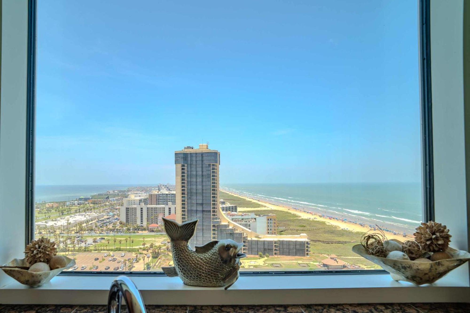 1801 Sapphire Beachfront 3 Bedroom Condo Pulau Padre Selatan Bagian luar foto